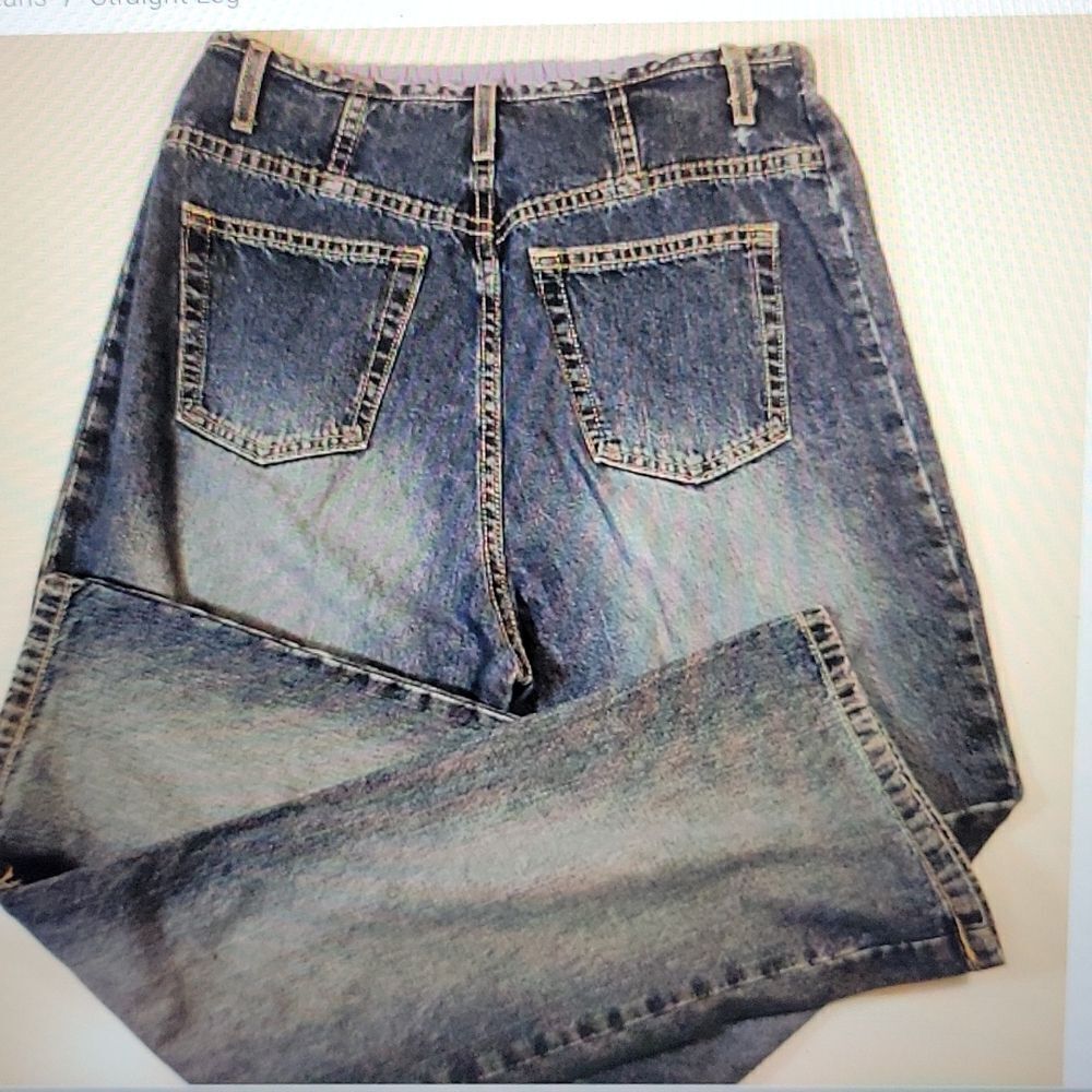 VINTAGE MIMI MATERNITY Y2K 90'S HIGH RISE STONE WASH PREGNANCY JEANS small S 4 6